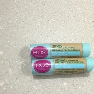 eos Sweet Mint Lip Balm Duo - Mint Green & Pink Accents